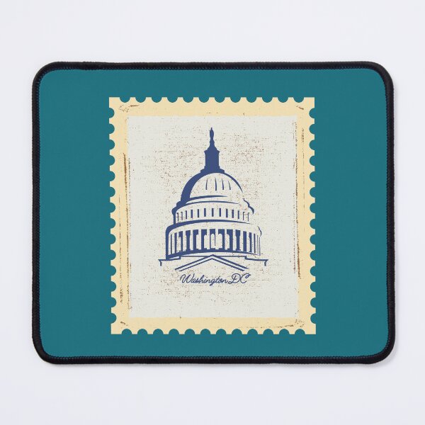 Item preview, Washington DC Stamp designed and sold by myblueparakeet.