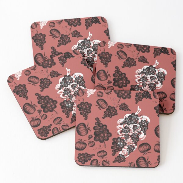 Item preview, Autumn with Grapes and Pumpkins designed and sold by La-RaMo.