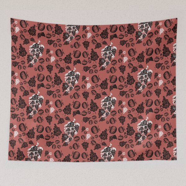 Item preview, Autumn with Grapes and Pumpkins designed and sold by La-RaMo.