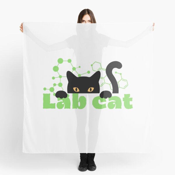 Item preview, Lab cat - Laboratory cat in green designed and sold by majasdesign.