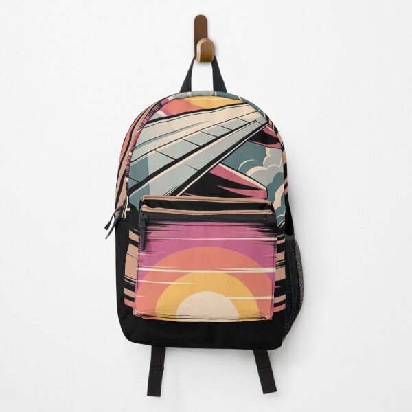Item preview, Sunset Flight View - Airplane Wing and Sky Aesthetics designed and sold by tutoo clothes.