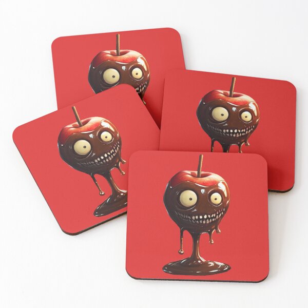 Item preview, Halloween Mad Candy Apple designed and sold by BlackCoralArt.