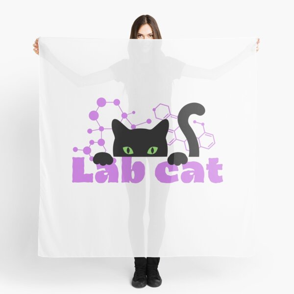 Item preview, Lab cat - Laboratory cat in purple designed and sold by majasdesign.