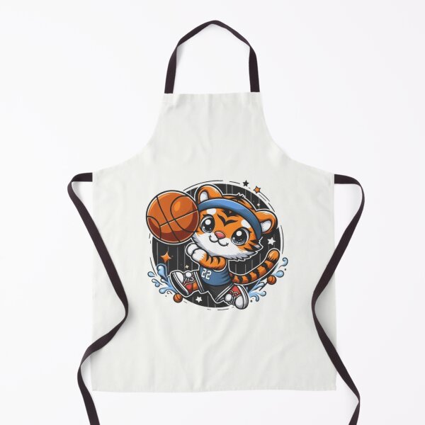 Item preview, Cute tiger with a basketball  designed and sold by Culmika.