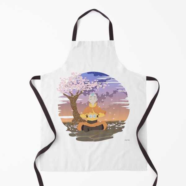 Item preview, Aang Meditating Cherry Blossoms (Sunset) - AtLA designed and sold by Epicenter88.