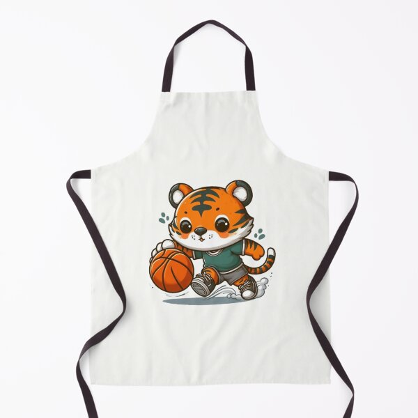 Item preview, Cute tiger with a basketball  designed and sold by Culmika.