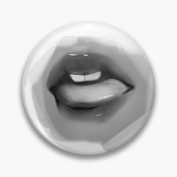 Artikelvorschau, Saftige Lippe in Graustufen entworfen und verkauft von Wish Design.