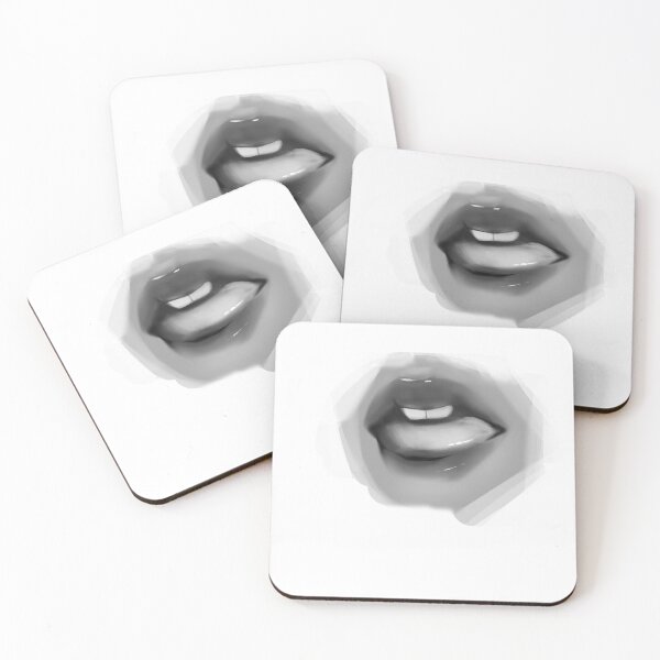 Item preview, Grey scale juicy lip  designed and sold by Wish Design.