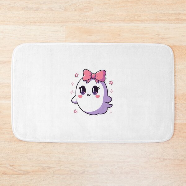 Item preview, Pink Bow Ghost designed and sold by Spike The Punch Design Co..