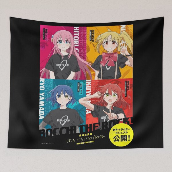 Item preview, BOCCHI THE ROCK! - Kessoku Band designed and sold by RedoneDesignART ⭐⭐⭐⭐⭐.