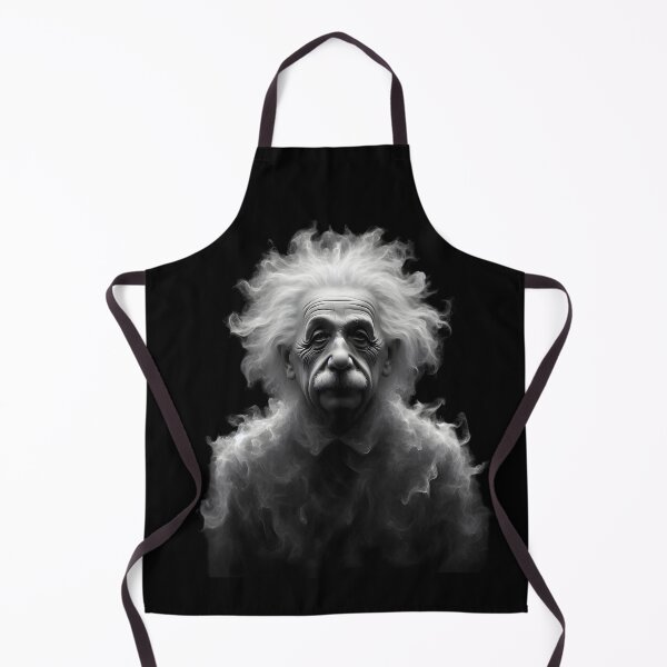 Item preview, Einstein Portrait in Abstract Smoke designed and sold by IllumeInk.