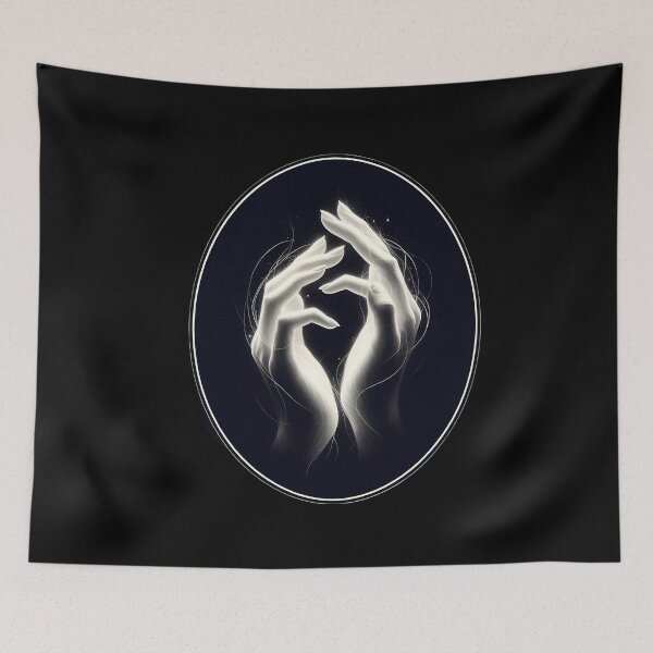 Item preview,  Ethereal Glowing Hands Artwork designed and sold by IllumeInk.