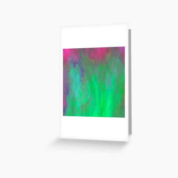 Meeting under purple sky Greeting Card