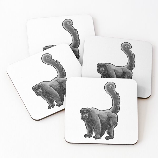 Item preview, Common Woolly Monkey (Lagothrix lagotricha) designed and sold by ItalianElephant.