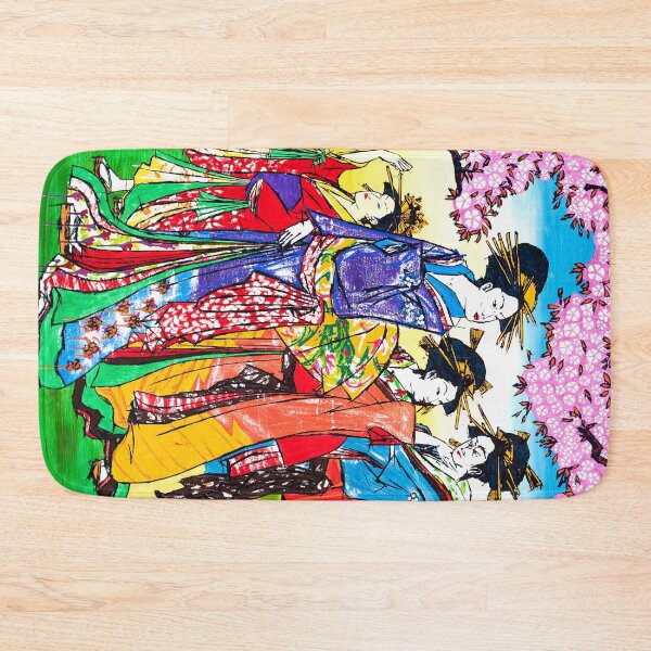 Item preview, Hanaogi from the Ogiya Establishment and Others after Chokosai Eisho (Panel B) designed and sold by muhaonline.