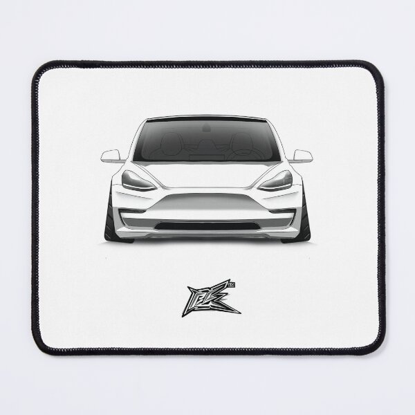 Item preview, model 3 ev white designed and sold by NaquashM.