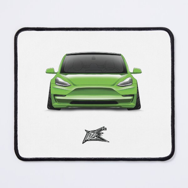 Item preview, model 3 ev green  designed and sold by NaquashM.