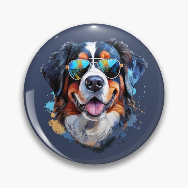Item preview, Bernese Mountain Dog with Sunglasses designed and sold by Motivburg.