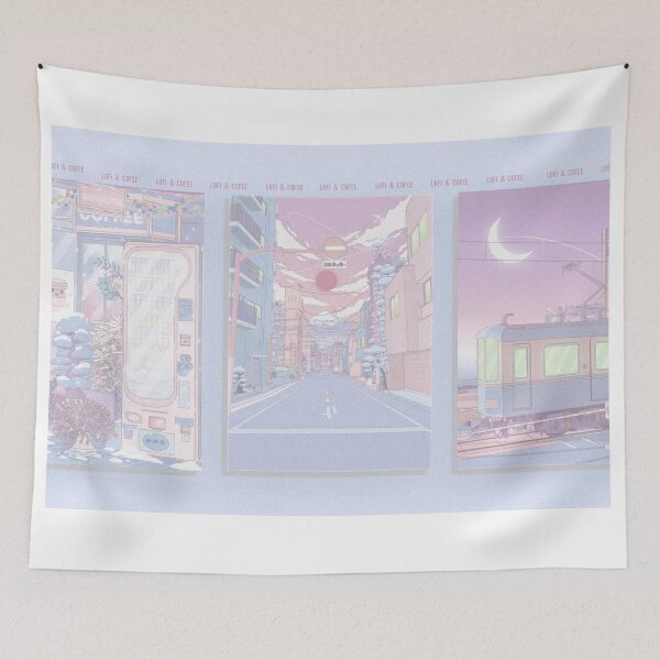 Item preview, Pink lofi & coffee designed and sold by Mabillon.