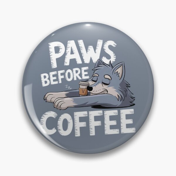 Item preview, Wildlife Coffee: Paws Before Coffee designed and sold by Situstshirts.