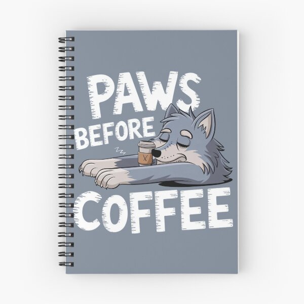 Item preview, Wildlife Coffee: Paws Before Coffee designed and sold by Situstshirts.