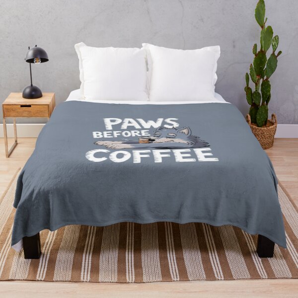 Item preview, Wildlife Coffee: Paws Before Coffee designed and sold by Situstshirts.