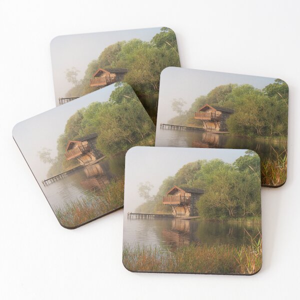 Item preview, Misty sunrise and the boathouse 1121 designed and sold by PHILIP CHALK.