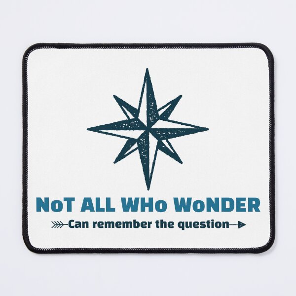 Item preview, Not all those who Wander are Lost Parody designed and sold by JungleJava.