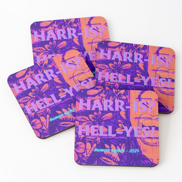 Item preview, Harris Hell Yes - Human Rights designed and sold by Cmurphy71.