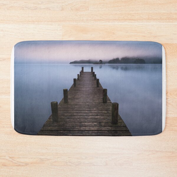 Item preview, Misty sunrise jetty over Ullswater 1123 designed and sold by PHILIP CHALK.