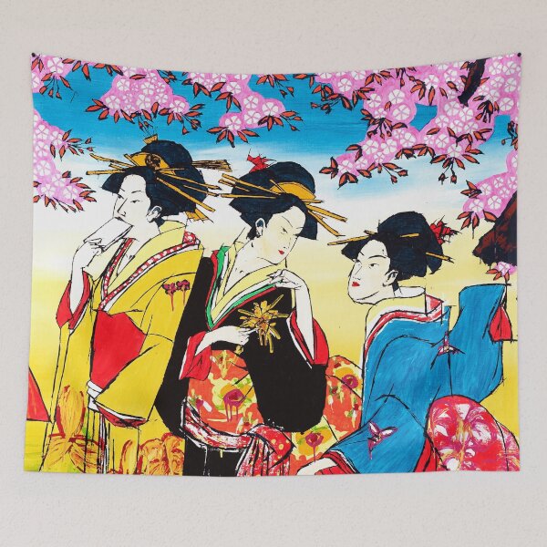 Item preview, Hanaogi from the Ogiya Establishment and Others after Chokosai Eisho (Panel C) designed and sold by muhaonline.
