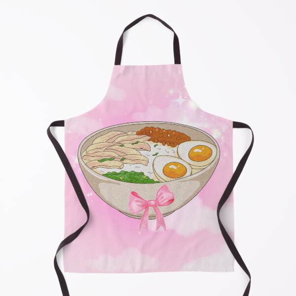 Artikelvorschau, Anime Ramen Schüssel mit rosa Wolken entworfen und verkauft von bowsbotanicals.