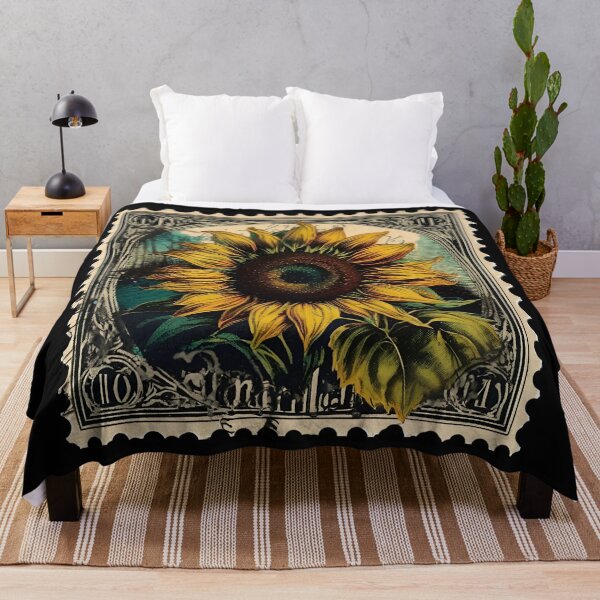 Item preview, Sunflower: A Nostalgic Stamp Collection designed and sold by Vintagestamps.