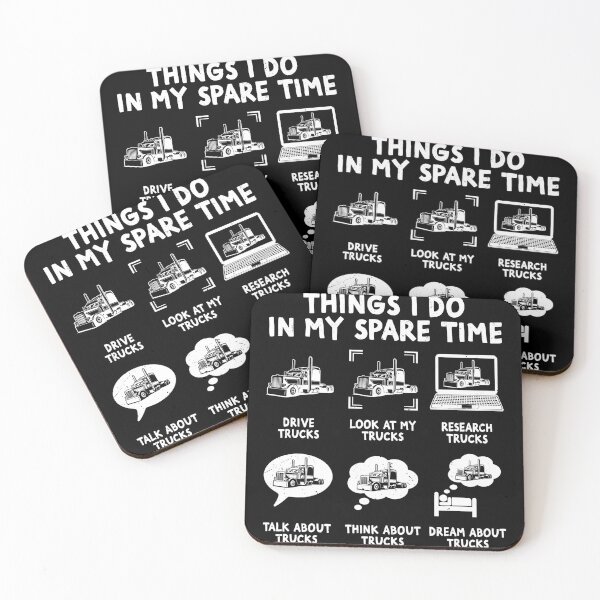 Item preview, Things I Do In My Spare Time Pickup Trucks Driver designed and sold by GrahamEllis.