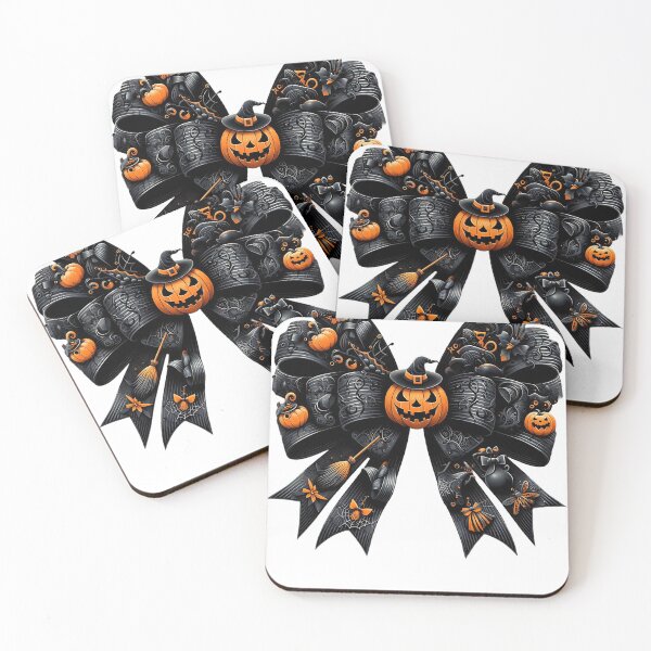 Item preview, Halloween Black Coquette Bow designed and sold by ABMO-store.