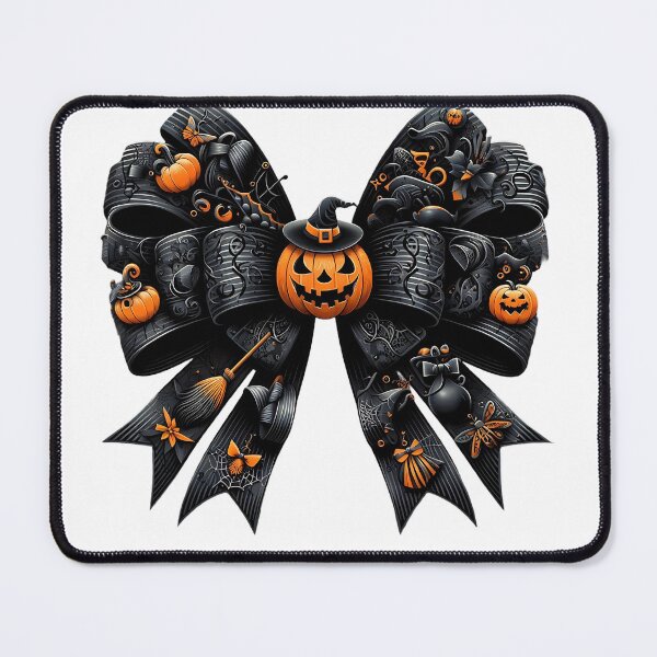 Item preview, Halloween Black Coquette Bow designed and sold by ABMO-store.