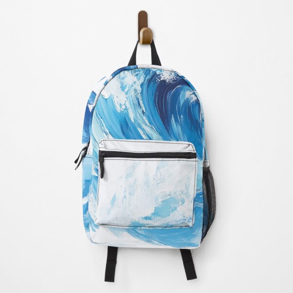 Item preview, Two dolphins leaping out of a large, crashing wave design. designed and sold by HEMRO.