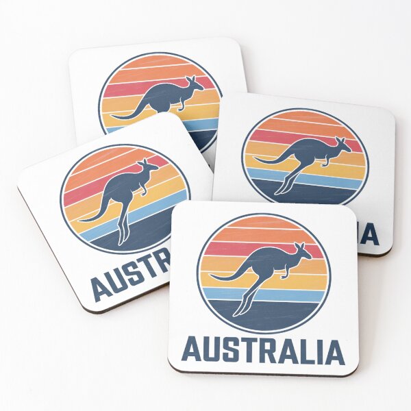 Item preview, Retro Vintage Animal Australia Kangaroo  designed and sold by SOUFIANE1991.