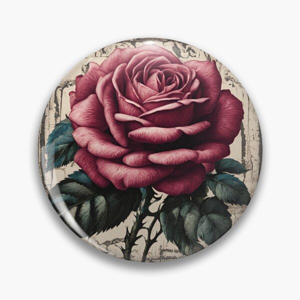 Item preview, Pink Rose: A Postage Stamp designed and sold by Vintagestamps.