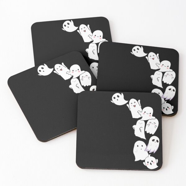 Item preview, Ghosts with different moods for Halloween  designed and sold by BlissThreads.