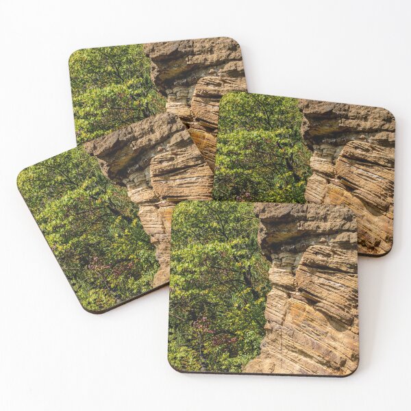 Item preview, Sandstone rock formation in the forest designed and sold by KRFNatureGifts.