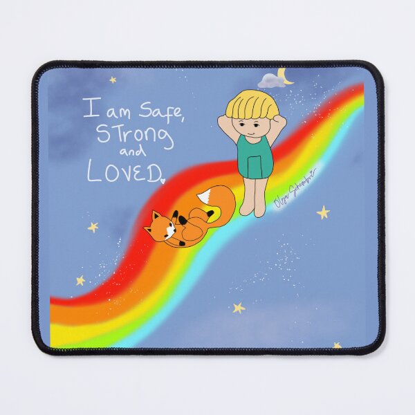 Item preview, I AM safe, strong, loved. By Olga Schembri. designed and sold by Keddmia.
