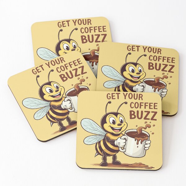 Item preview, Coffee Buzz designed and sold by BlackCoralArt.