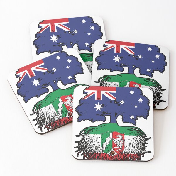 Item preview, North Rhine-Westphalia Nordrhein-Westfalen Australian Australia Tree Roots Flag designed and sold by FlagX.