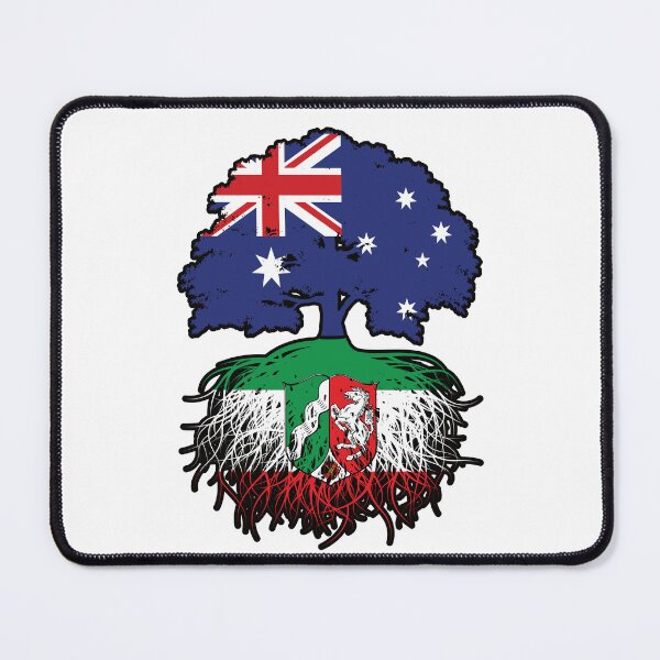 Item preview, North Rhine-Westphalia Nordrhein-Westfalen Australian Australia Tree Roots Flag designed and sold by FlagX.