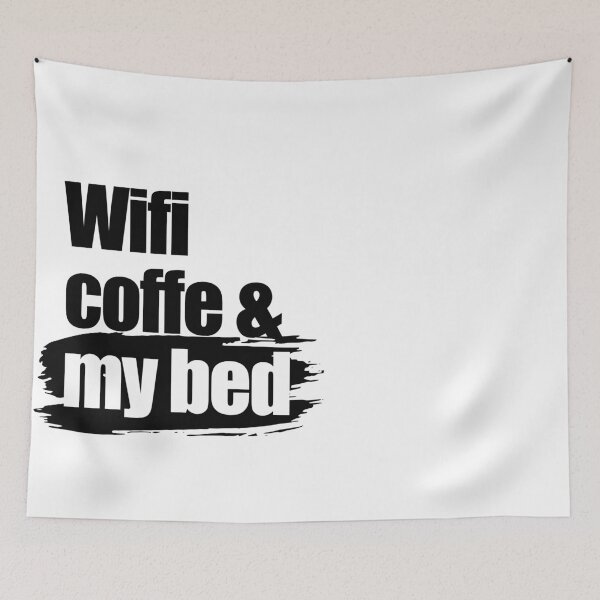 Item preview, Wifi coffe & my bed designed and sold by aleibanez.