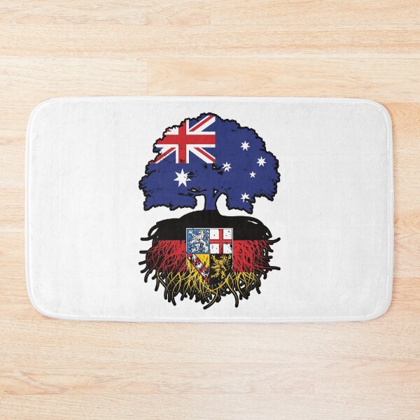 Item preview, Saarland Saarlander Australian Australia Tree Roots Flag designed and sold by FlagX.