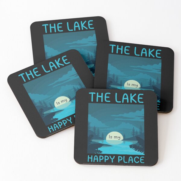 Item preview, The Lake is My Happy Place designed and sold by BLTeesNmore.