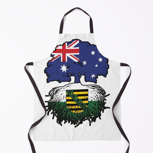 Item preview, Saxony Saxon Australian Australia Tree Roots Flag designed and sold by FlagX.