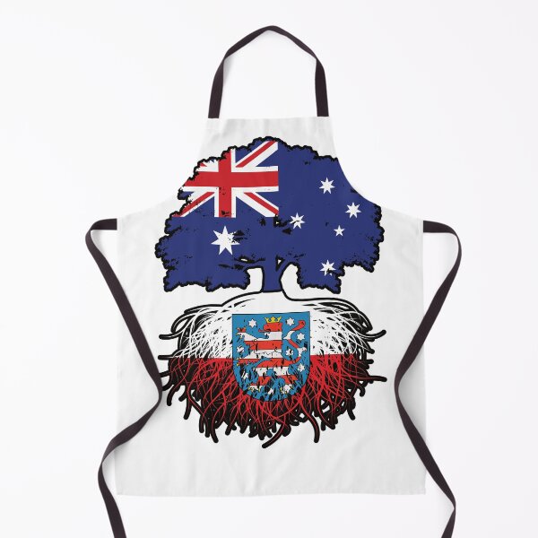 Item preview, Thuringia Thuringian Australian Australia Tree Roots Flag designed and sold by FlagX.